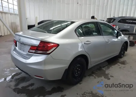 2013 Honda Civic Lx из США, поврежденный, VIN 19XFB2F50DE239130